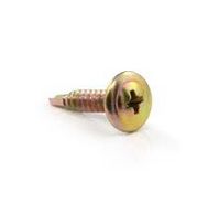 SCREW SDM BUTTON HD ZINC 8-18 X 12